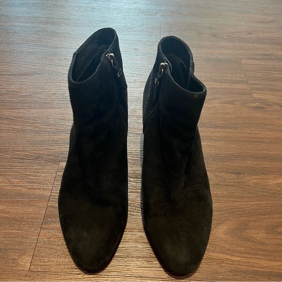 Via Spiga Harrison Suede Wedge Booties - Picture 3 of 7